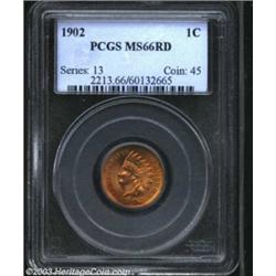 1902 1C MS66 Red PCGS.