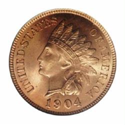 1904 1C MS66 Red PCGS.