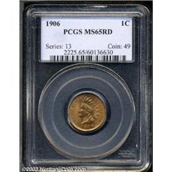 1906 1C MS65 Red PCGS.