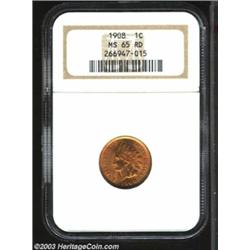 1908 1C MS65 Red NGC.
