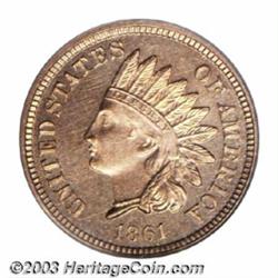 1861 1C PR64 PCGS.