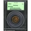 Image 3 : 1864 1C Bronze PR65 Red PCGS.