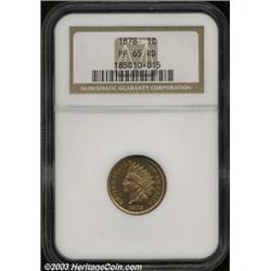 1878 1C PR65 Red NGC.