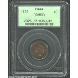 1879 1C PR65 Red PCGS.