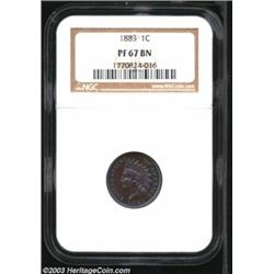 1883 1C PR67 Brown NGC.
