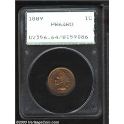 1889 1C PR64 Red PCGS.