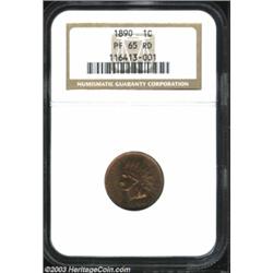 1890 1C PR65 Red NGC.