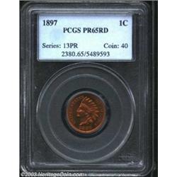1897 1C PR65 Red PCGS.