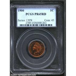 1900 1C PR65 Red PCGS.
