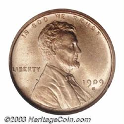 1909-S VDB 1C MS65 Red NGC.