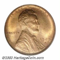 1909-S VDB 1C MS66 Red PCGS.