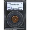 Image 1 : 1913-S 1C MS64 Red PCGS.