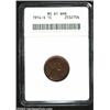 Image 1 : 1914-S 1C MS61 Brown ANACS.