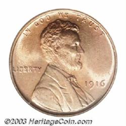 1916 1C MS67 Red PCGS.