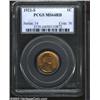 Image 1 : 1921-S 1C MS64 Red PCGS.
