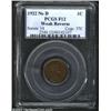 Image 1 : 1922 No D 1C Weak Reverse Fine 12 PCGS.