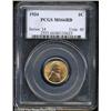 Image 1 : 1924 1C MS66 Red PCGS.