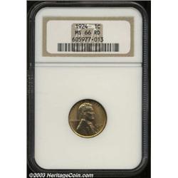 1924 1C MS66 Red NGC.