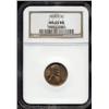 Image 1 : 1924-D 1C MS65 Red and Brown NGC.