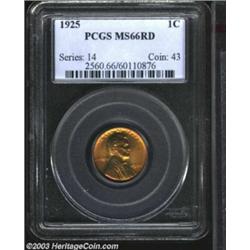 1925 1C MS66 Red PCGS.