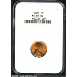 1927 1C MS67 Red NGC.