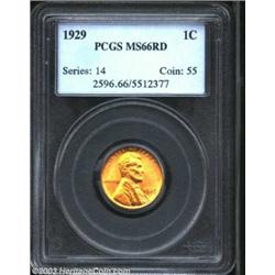 1929 1C MS66 Red PCGS.