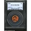 Image 3 : 1953 1C MS67 Red PCGS.