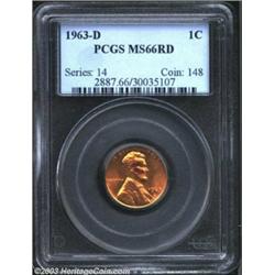 1963-D 1C MS66 Red PCGS.