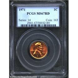 1971 1C MS67 Red PCGS.