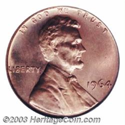 1964 1C SMS MS67 Red PCGS.