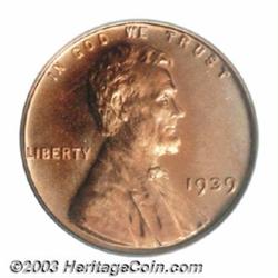 1939 1C PR67 Red PCGS.