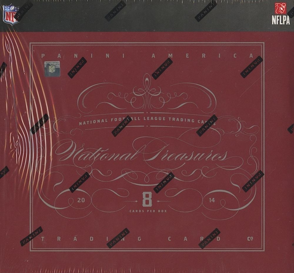 2014 Panini National Treasures Football Hobby Box