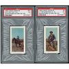 Image 1 : Lot of (2) Adventurs of Rin Tin Tin Cards Including 1960 Cadet Sweets #47 (PSA 7) & 1960 Cadet Sweet