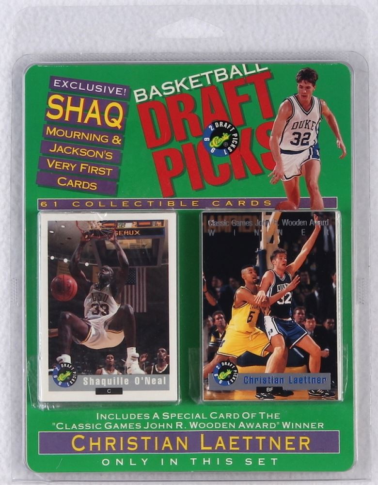 1992 Classic Basketball Draft Picks Factory Sealed Set of (61) Cards
