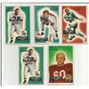 Image 1 : Lot of (5) Original 1955 Bowman Football Cards