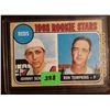 Image 1 : 1968 Topps Johnny Bench Rookie Card #247