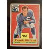 Image 1 : 1956 Topps Frank Gifford Card #53