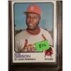 Image 1 : 1973 Topps Bob Gibson Card #190