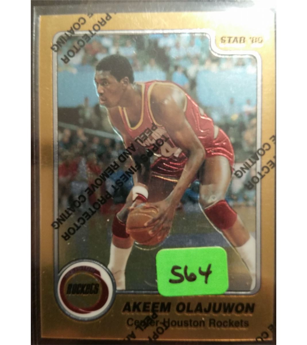 akeem olajuwon rookie card