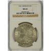 Image 1 : 1921 MORGAN SILVER DOLLAR, NGC MS-64