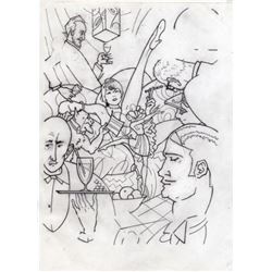 8 1/2 Souvenirs Austin Texas Poster Original Art