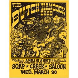 Butch Hancock Soap Creek Saloon Concert Poster