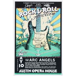 Rock & Roll Auction Poster by Sam Yeates