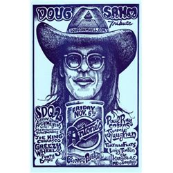 Doug Sahm Tribute Poster by Kerry Awn