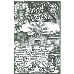 Soap Creek Reunion Event Poster by Kerry Awn