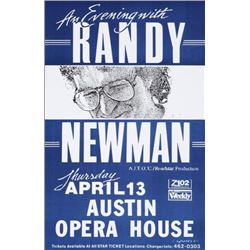 Randy Newman Poster by Sam Yeates