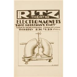 Electromagnets Ritz Concert Poster by Jim Franklin