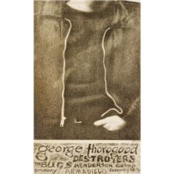 George Thorogood AWHQ Concert Poster Jim Franklin