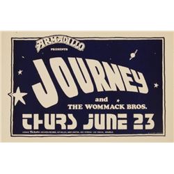 Journey Armadillo World Headquarters Poster