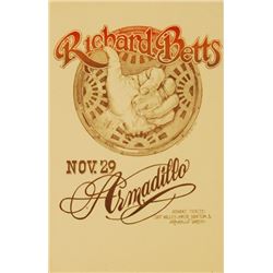 Richard Betts Armadillo World HQ Poster